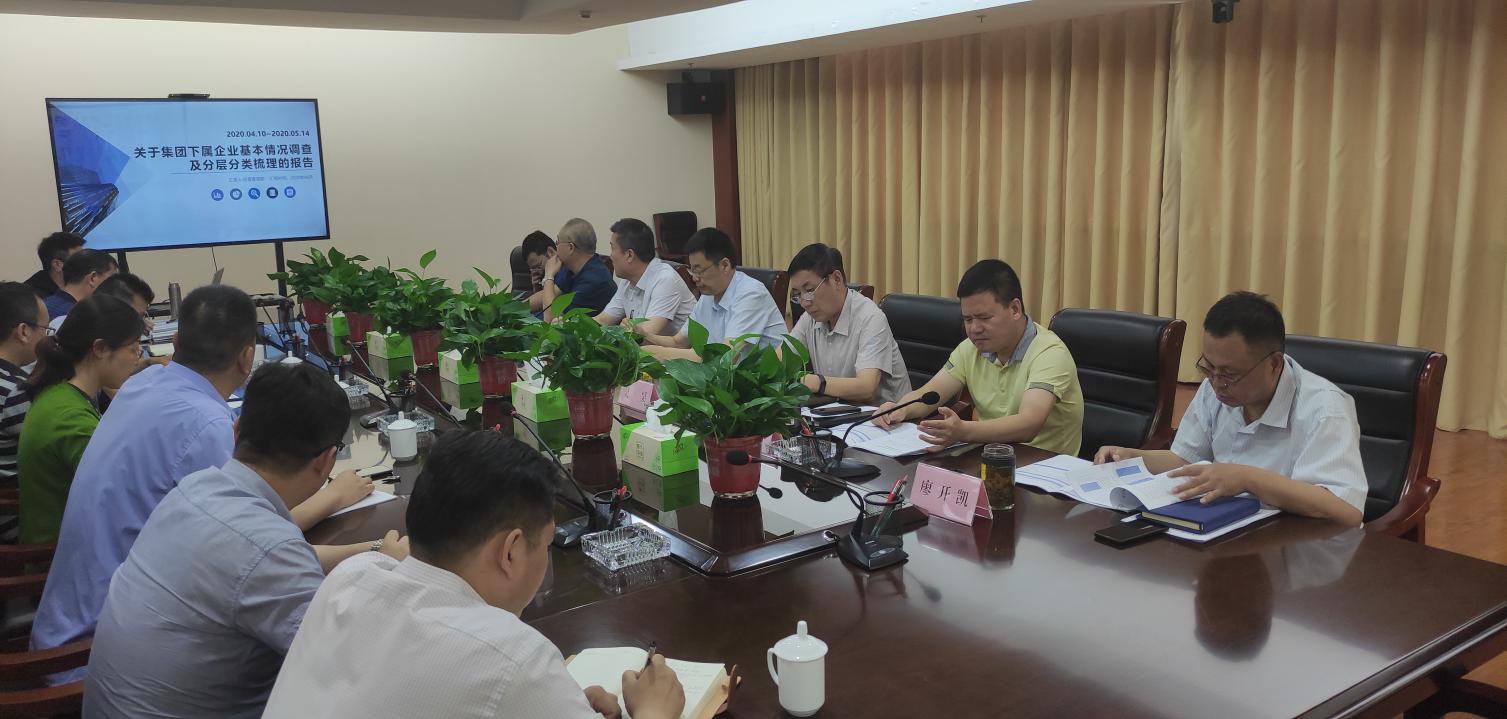 徐州交控集團召開提質增效第一階段集團下屬企業(yè)基本情況調查及分層梳理專題會