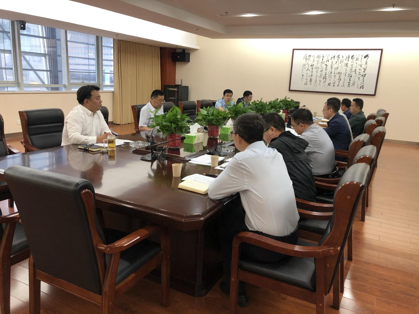賈泉涌董事長調度集團工程項目進展情況